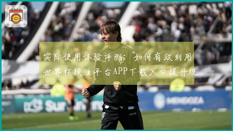 实际使用体验评测：如何有效利用世界杯投注平台APP下载入口提升观赛乐趣